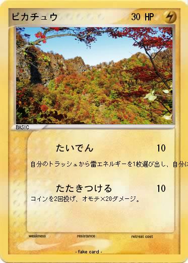 Pokemon ピカチュウ