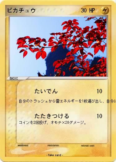 Pokemon ピカチュウ