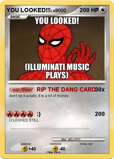 Pokemon YOU LOOKED!!!