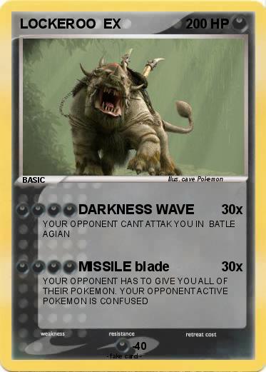 Pokemon LOCKEROO  EX