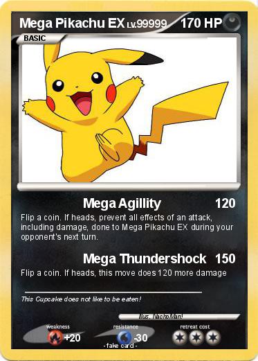 Pokemon Mega Pikachu EX