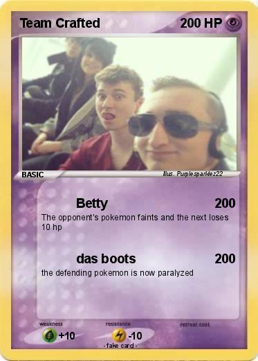 Pokemon Team Crafted