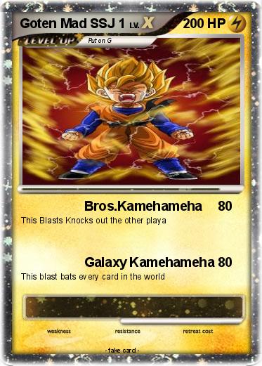 Pokemon Goten Mad SSJ 1