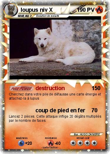 Pokemon loupus niv X