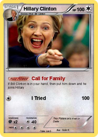 Pokemon Hillary Clinton