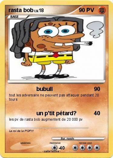Pokemon rasta bob