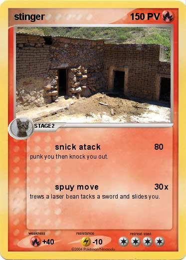 Pokemon stinger