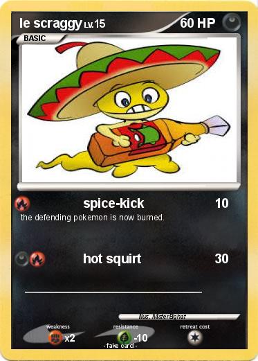 Pokemon le scraggy