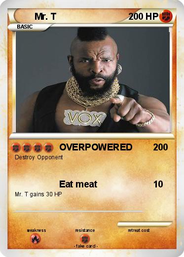 Pokemon Mr. T
