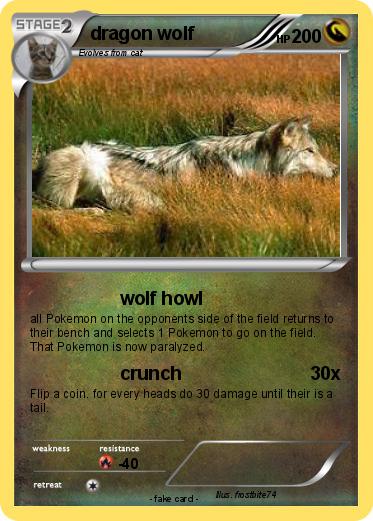 Pokemon dragon wolf