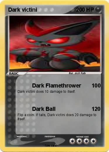 Pokemon Dark victini