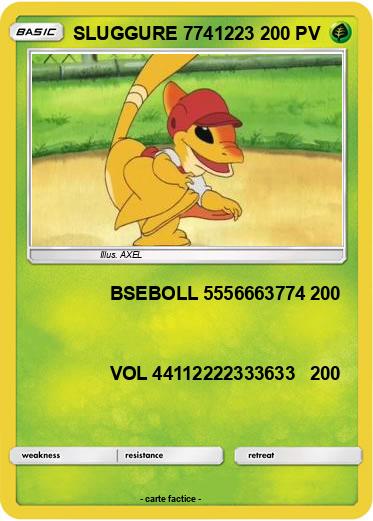 Pokemon SLUGGURE 7741223