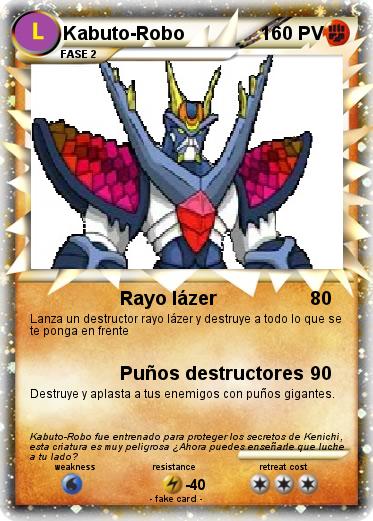 Pokemon Kabuto-Robo
