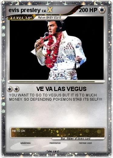 Pokemon evis presley