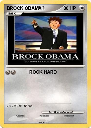 Pokemon BROCK OBAMA?