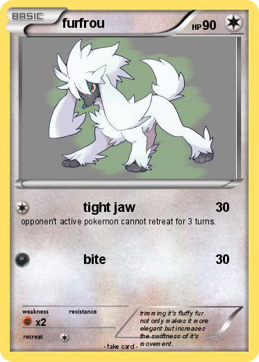 Pokemon furfrou