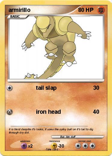 Pokemon armirillo