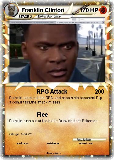 Pokemon Franklin Clinton