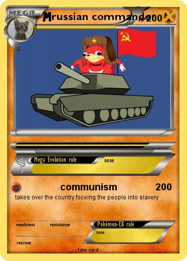 Pokemon russian commander