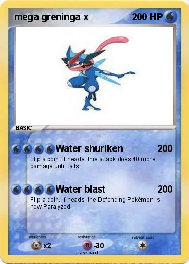 Pokemon mega greninga x