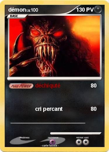 Pokemon démon