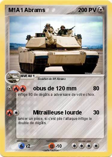 Pokemon M1A1 Abrams