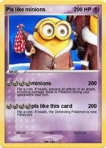 Pokemon Pls like minions