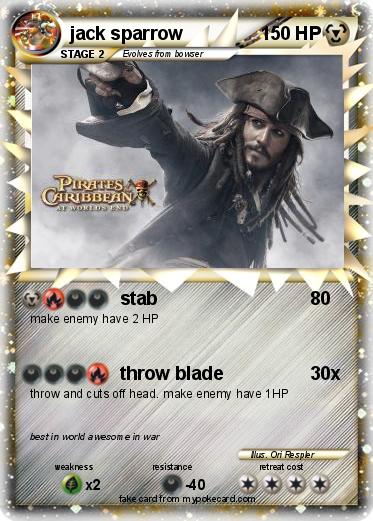 Pokemon jack sparrow