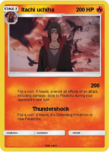 Pokemon Itachi uchiha
