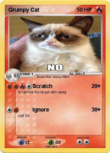 Pokemon Grumpy Cat
