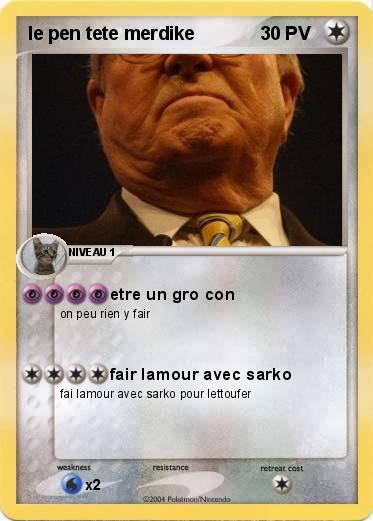 Pokemon le pen tete merdike