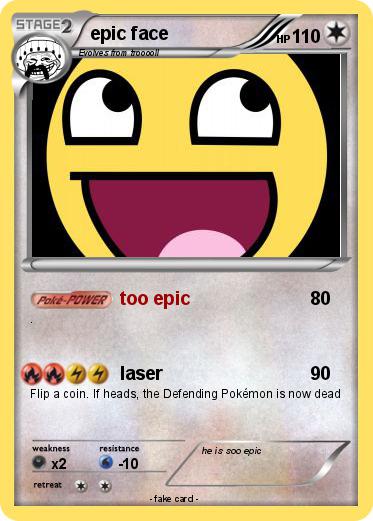 Pokemon epic face