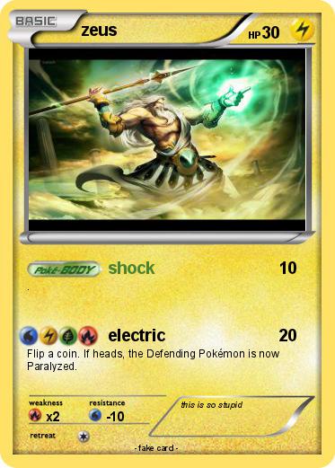 Pokemon zeus