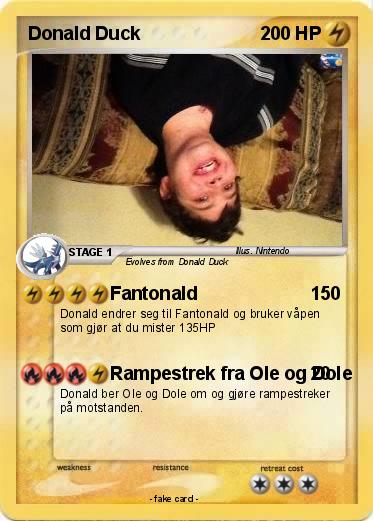 Pokemon Donald Duck
