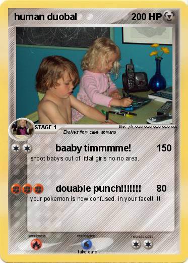 Pokemon human duobal