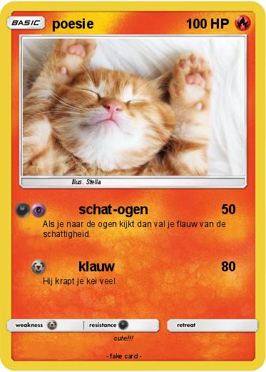 Pokemon poesie