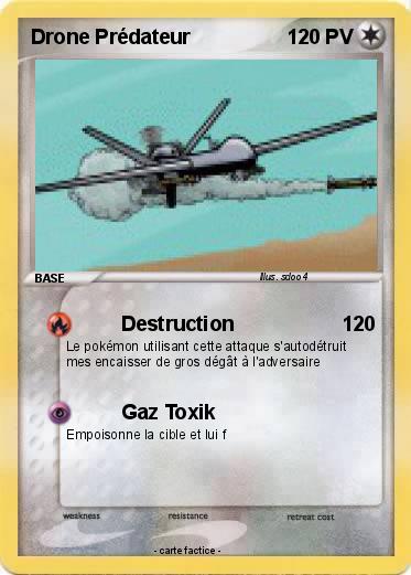 Pokemon Drone Prédateur