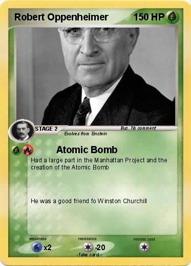 Pokemon Robert Oppenheimer