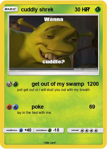 Pokemon cuddly shrek                     77