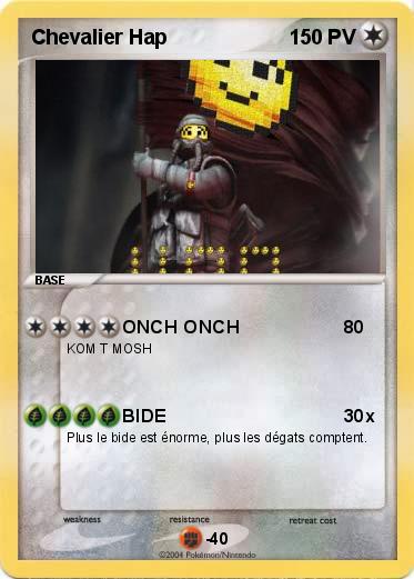 Pokemon Chevalier Hap