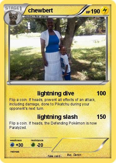 Pokemon chewbert