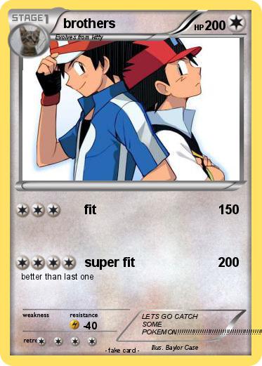 Pokemon brothers