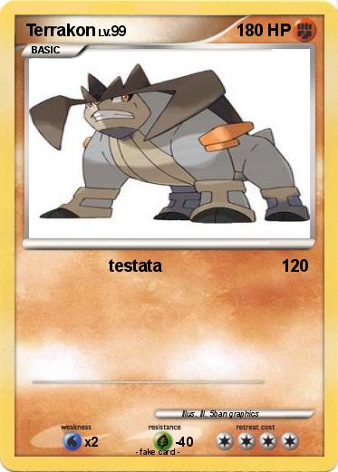 Pokemon Terrakon