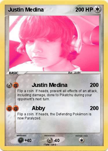 Pokemon Justin Medina