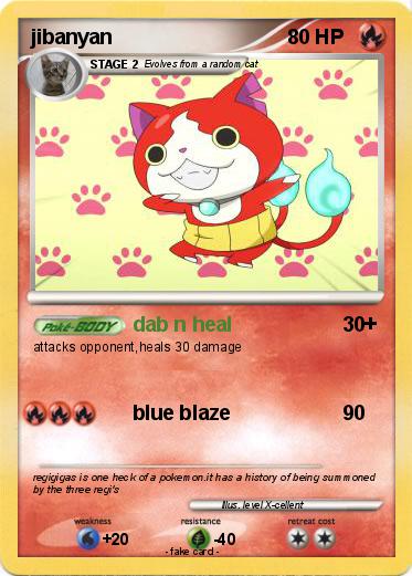 Pokemon jibanyan