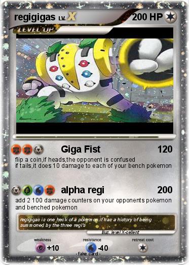 Pokemon regigigas