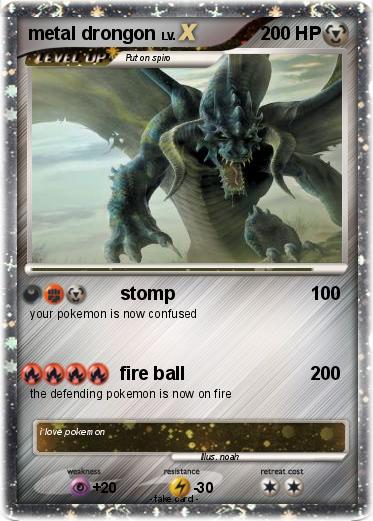 Pokemon metal drongon
