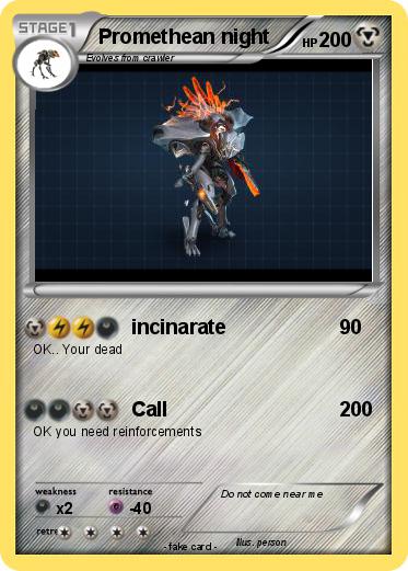 Pokemon Promethean night