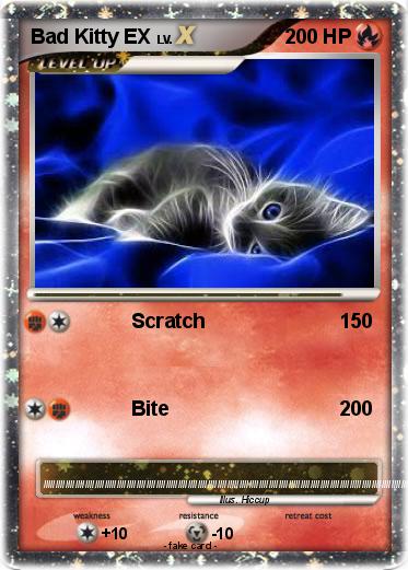 Pokemon Bad Kitty EX
