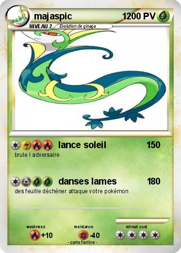 Pokemon majaspic                    1